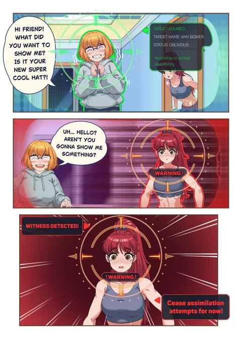 An Alien Possessed my Roommate Pages 1-14