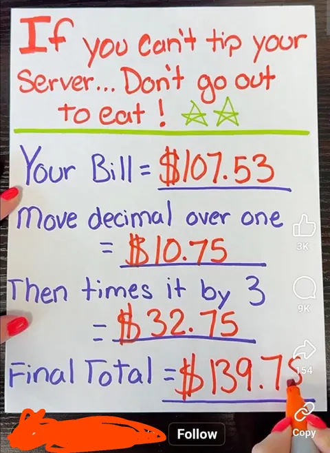 My paycheck doesn't triple. Ridiculous. 🙄