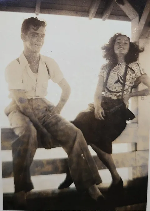 My Great-Aunt and Uncle, late 1930s