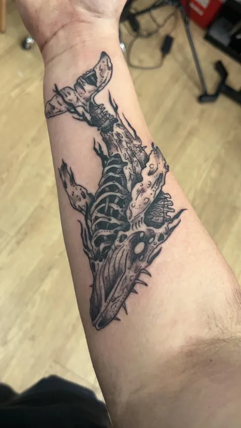 My first tat is all done go me