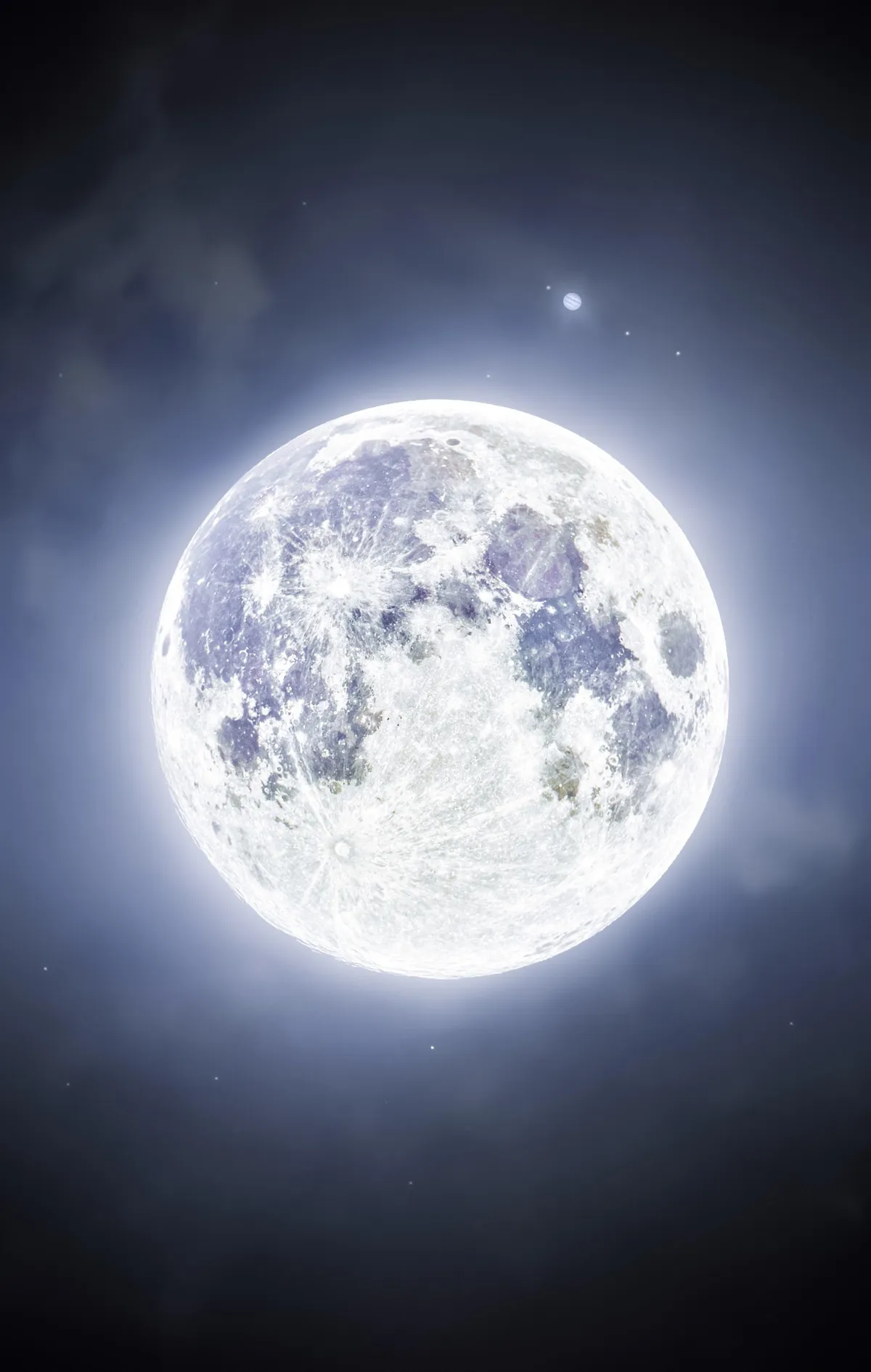 The Last Full Moon of 2024 and Planet Jupiter Through my Telescope