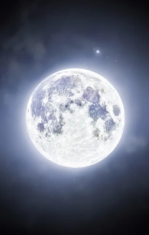 The Last Full Moon of 2024 and Planet Jupiter Through my Telescope