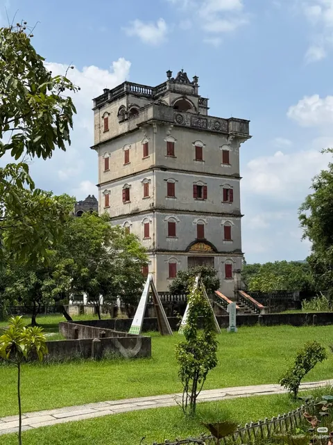 Not well known piece of Chinese architecture history, Diaolou tower villages of Kaiping, China