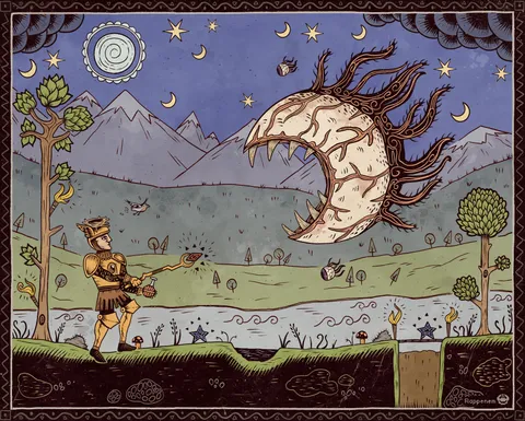 Ye olde Terraria fanart 