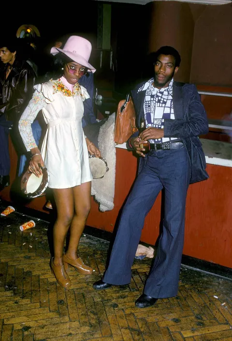 Young couple at a soul club in Memphis, photographed in 1971 by David Reed.