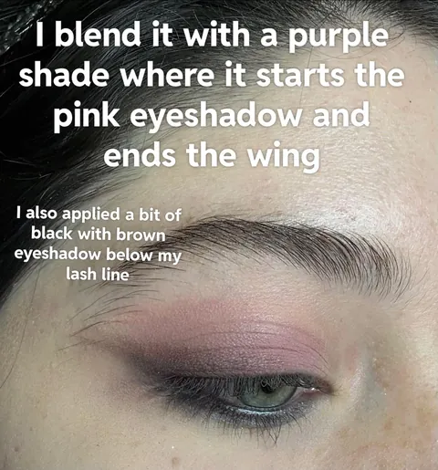 Pink smokey eye tutorial