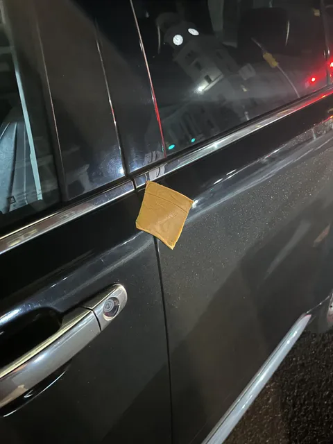 My car got “Cheesed” Friday night