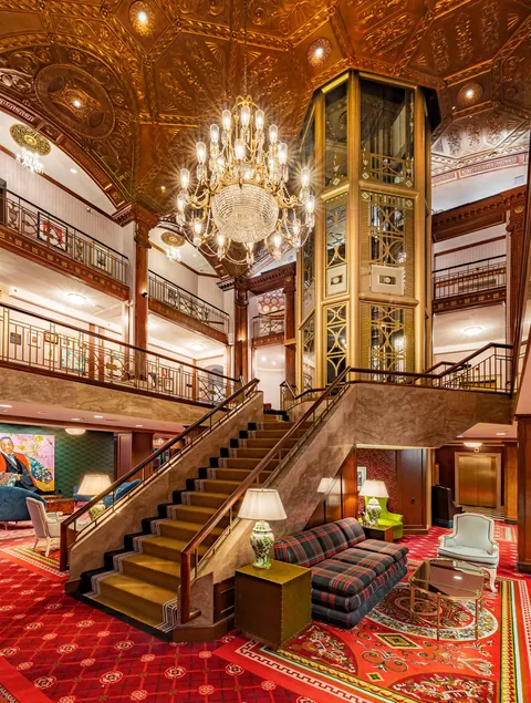 Main Lobby of the Biltmore Hotel in Providence, RI [OC] [3023x4000]