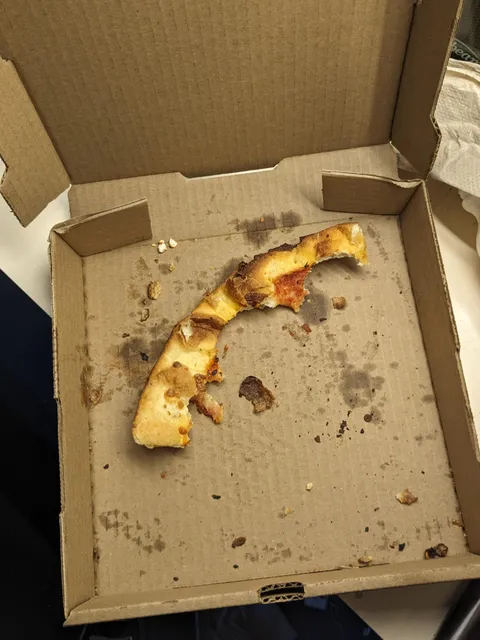 I left my lunch at my desk for 10 minutes and came back to this. Pretty sure my perpetually drunk coworker is responsible.