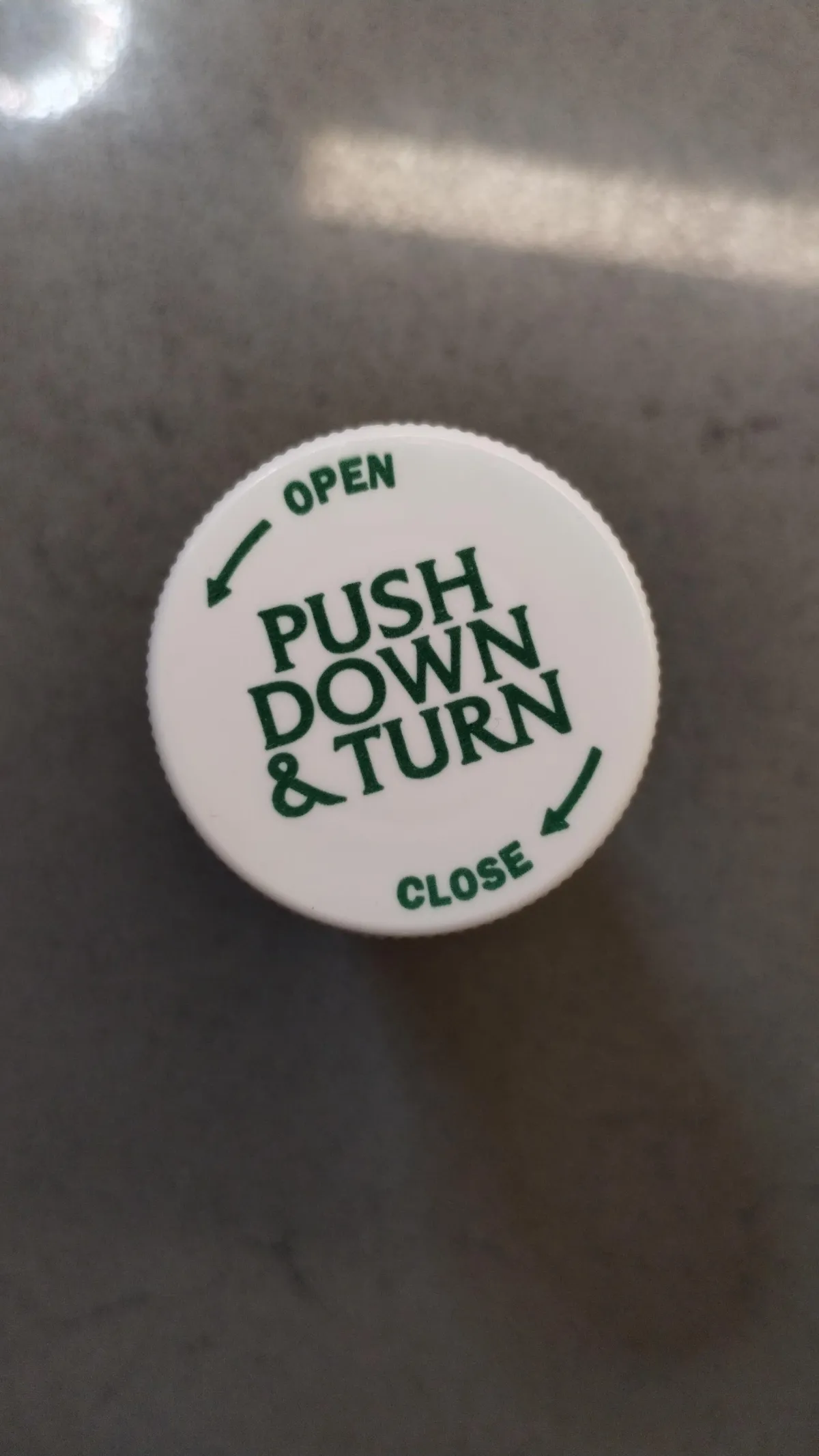 My wife's medicine has the Law &amp; Order font.