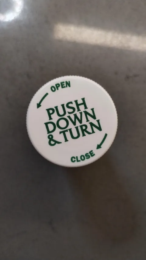 My wife's medicine has the Law &amp; Order font.