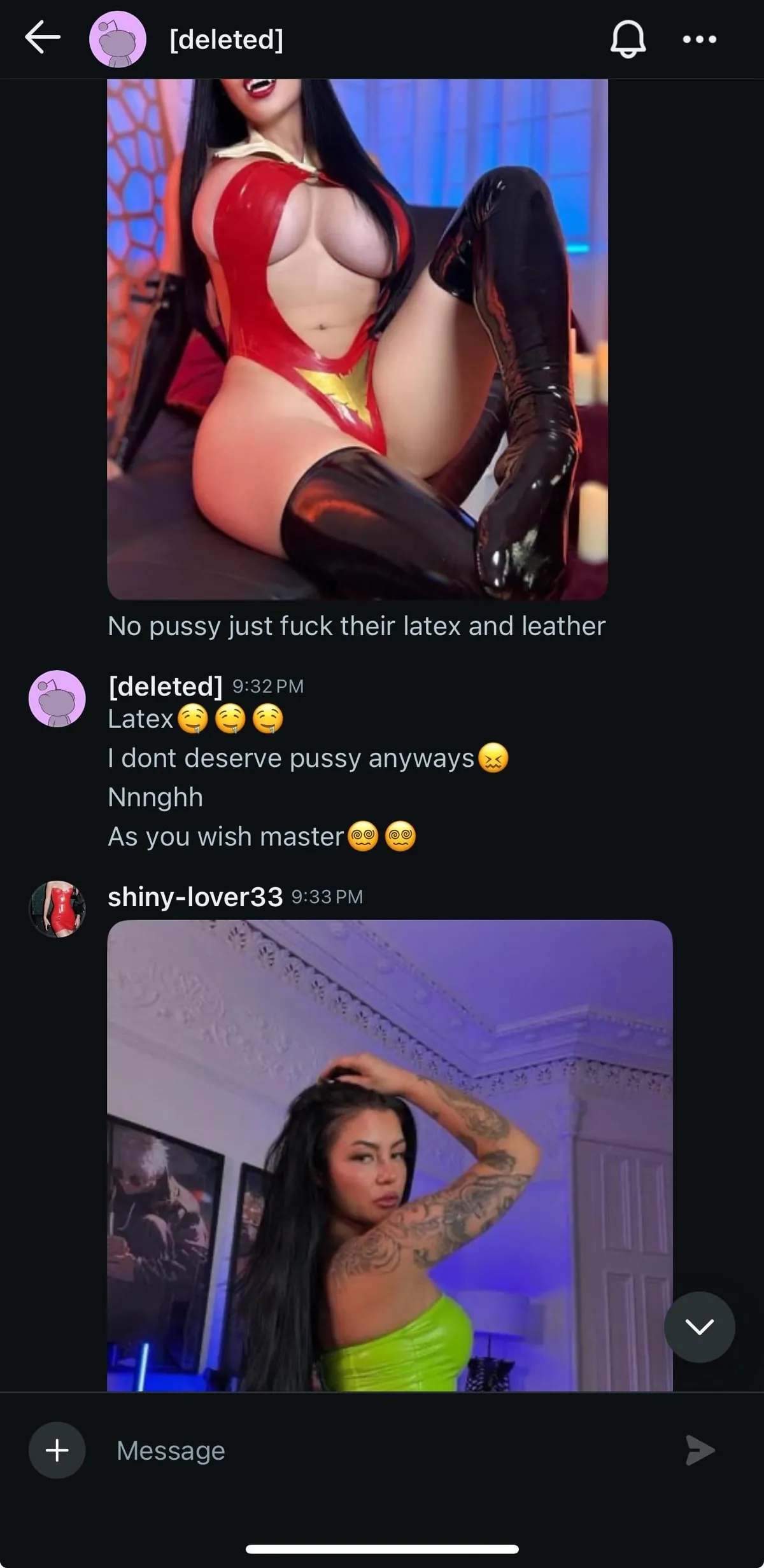 I just love seeing them go deleted, knowing they’ll be back again soon😏