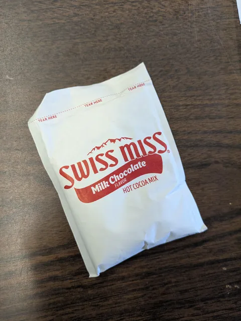 I'm a teacher. Admin said they were going to have hot chocolate for us today.. This was in our mailboxes.