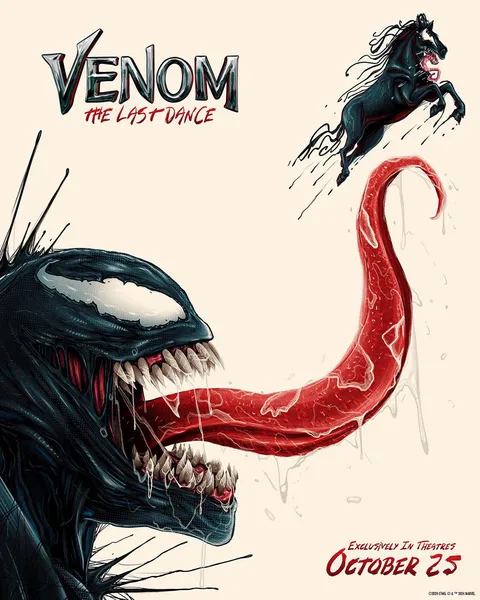 New poster for “Venom: the Last Dance”