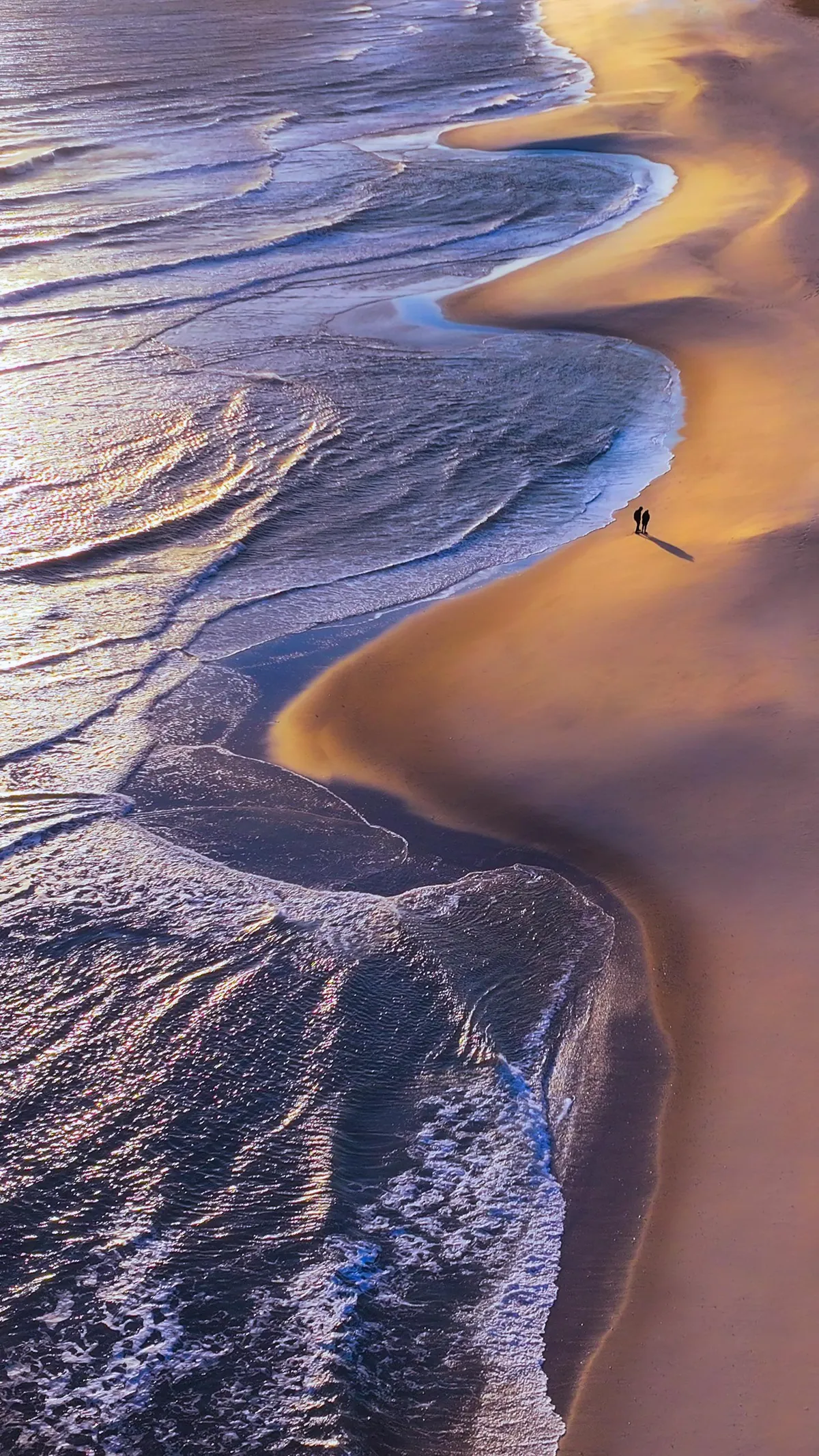 ITAP of a curvy coastline