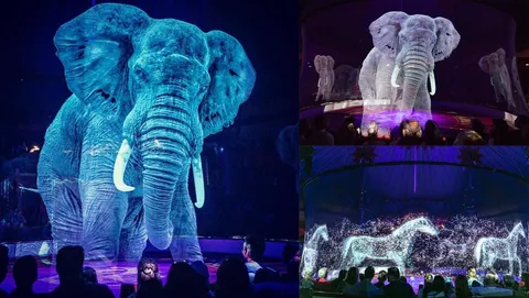 A German circus is using Holograms instead of live animals for a cruelty-free magical experience. And it's cool.
