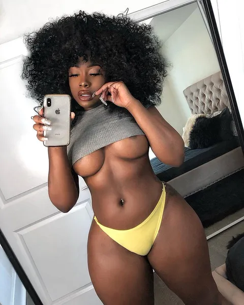An Afro Goddess.