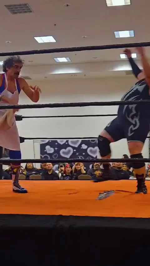 If wrestling is fake explain this