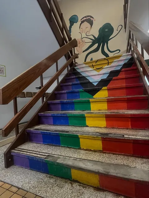 Some of the student artwork my school board wants to get rid of.