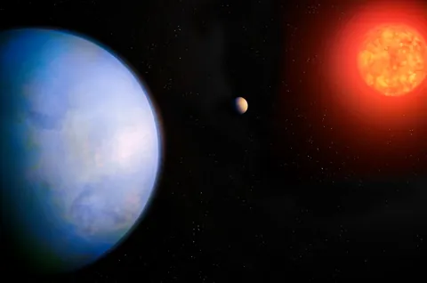 Astronomers announce discovery of a "Super-Earth" in the habitable zone of a red dwarf star just 22 light years away
