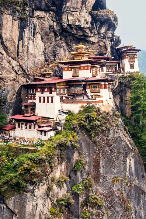 monastery Paro Taktsang in Bhutan