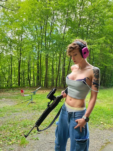 At the range vs at the house. Choose your fighter