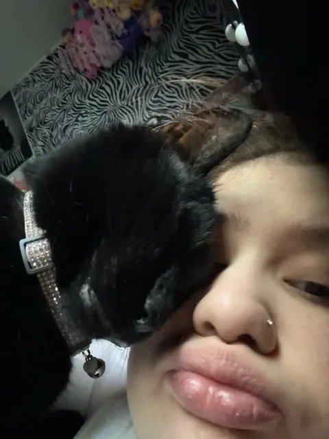 I was out for a week at the hospital for surgery and my sister sent me pictures of what he was doing. He was just standing at our front door waiting for me. The last pic is the day I came home from the hospital🥹