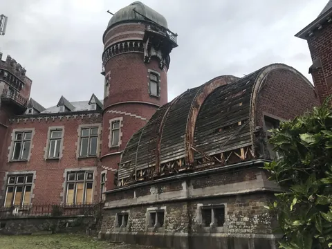 Abandoned “Planet express”. Liege, Belgium.