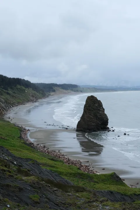 Cape Blanco along the Oregon Coast [1184x1776] [OC]