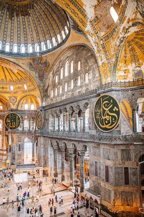 Finally got a chance to visit Istanbul. The Hagia Sophia was awesome in the truest sense of the word.