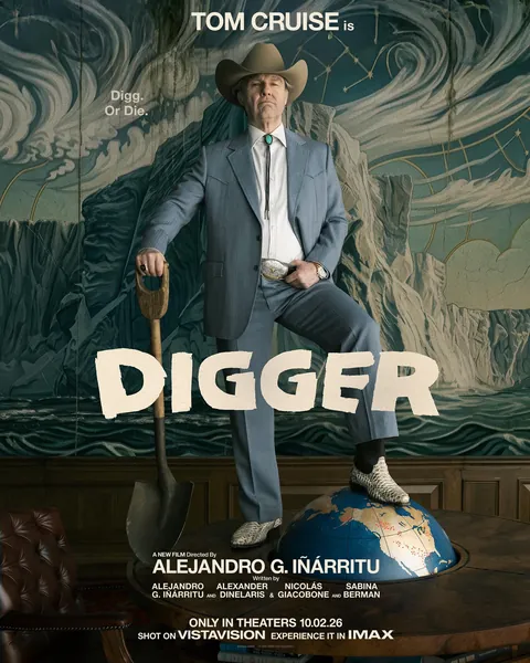 New Poster for 'DIGGER' Starring Tom Cruise