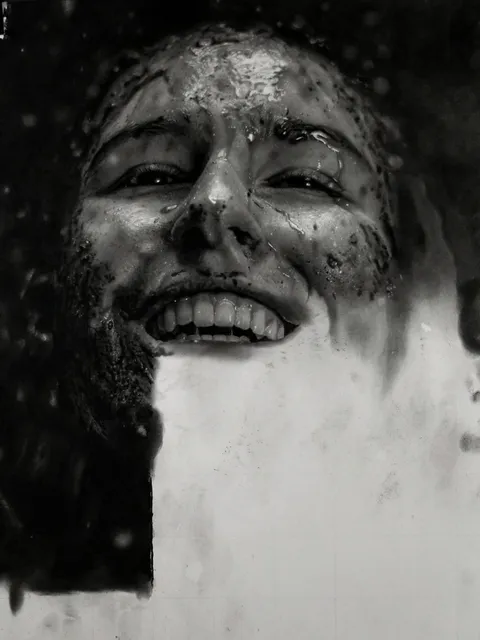 [Self-post, I'm SORRY] This is a charcoal drawing I've been working on. I just finished the teeth and I'm proud as hell.