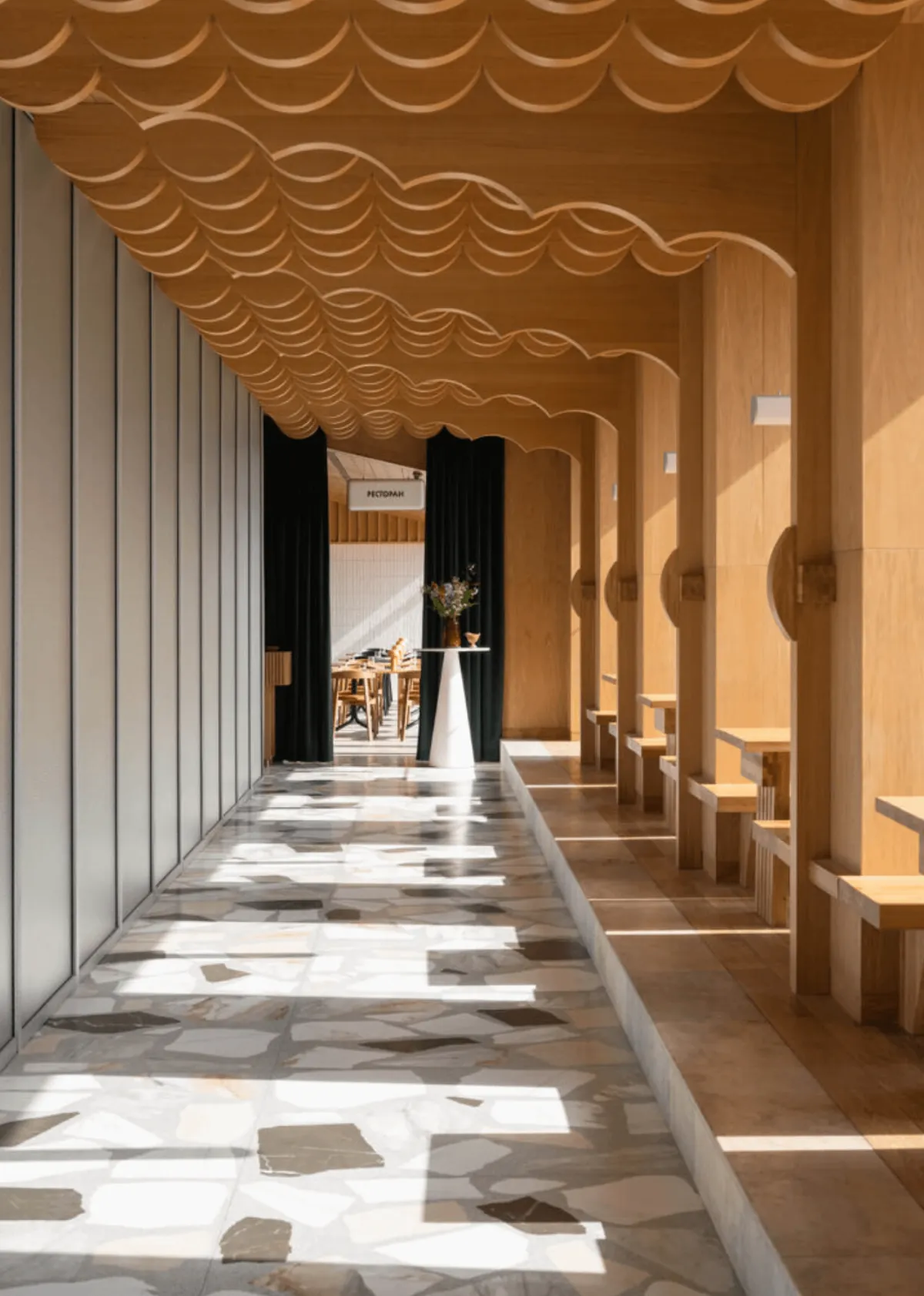 Hospitality Center at Kudykina Gora Park by Megabudka in Lipetsk Oblast, Russia