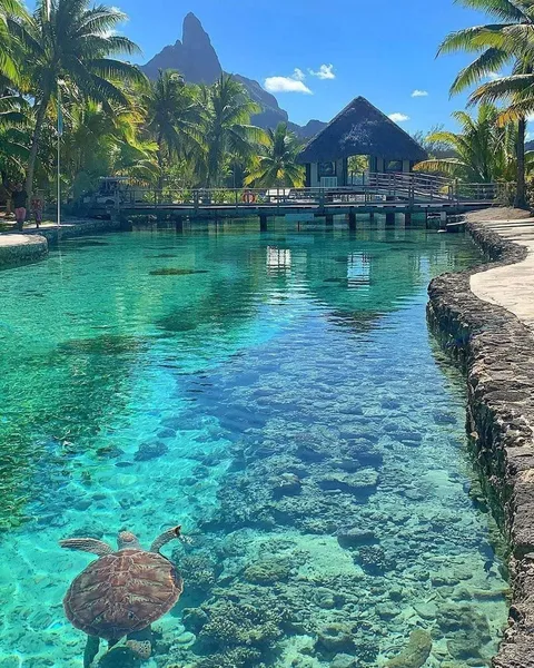 Bora Bora island