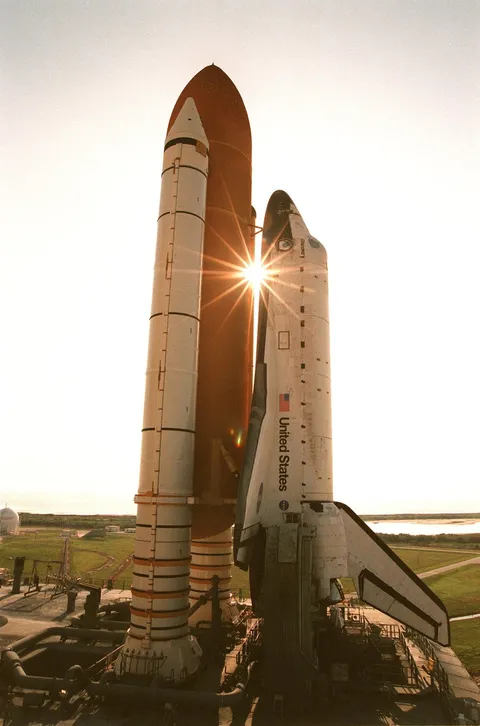 Discovery on a sunny day