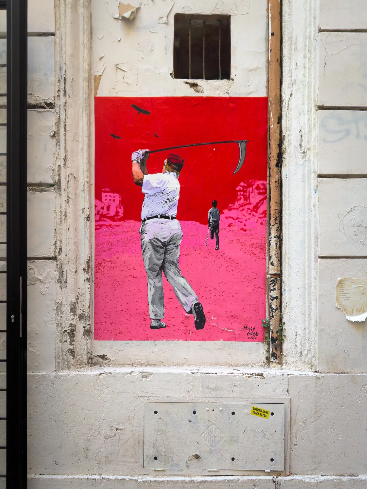 "[OC]" - A mural in Rome