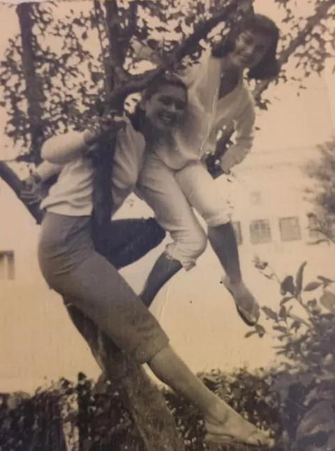 My nonna and her sisters. Italy, early 1950s