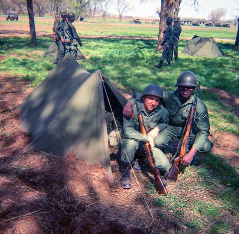 Some of my late uncles photo's from 1968 after he was drafted into the U.S. Army and sent to Vietnam. Photos are from his time in training and from after he was sent Vietnam. He can be seen in photos 1, 2, 6, 7, 8, 10, 12, 14, 15, 18, and 20.