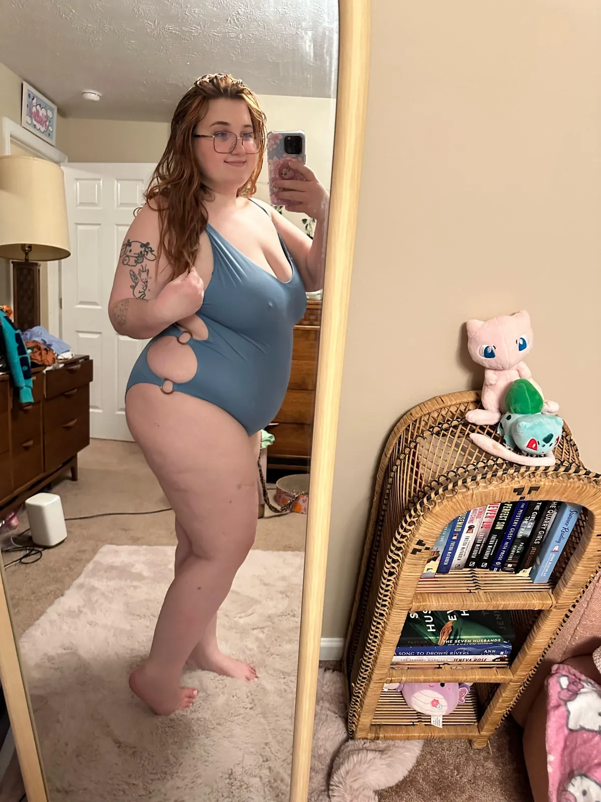 The cutouts in this one piece make it fun 😏