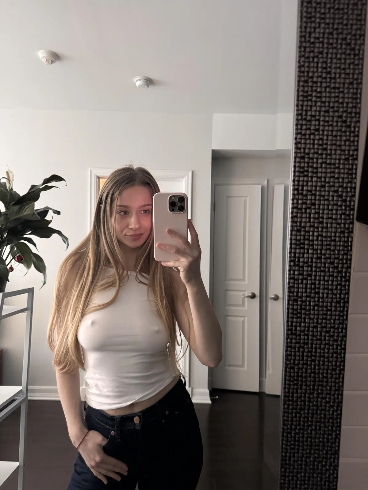 Honestly, everything just looks so much better without a bra.