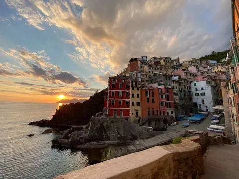 Captured in Riomaggiore, Italy some 5 minutes ago.