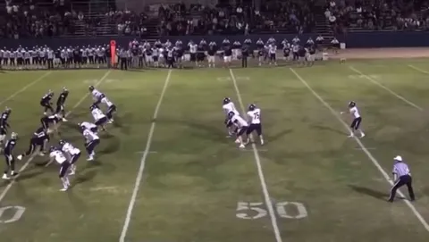 Thomas Downey High School Football perfectly executes a creative fake punt