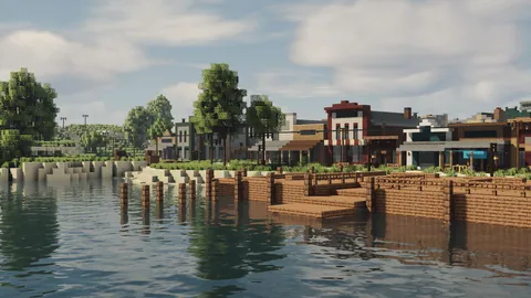 After 2 months of work, i finally built the whole Blackwater town from Red Dead Redemption2!