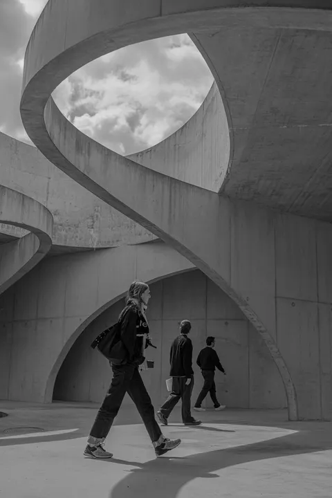 photo for an assignment during a study trip