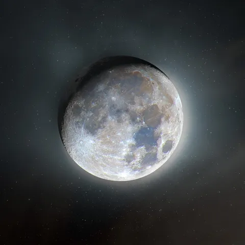 After 14days of constant clouds, mist and gloom ... Moon is shining again tonight here