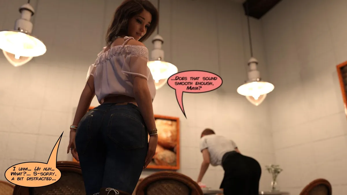 TakeOverTober Day 6: Soul Possession (Comic: Soul Mates) - Maya's got some incredibly stressful plans coming up and asks her Spirit Hopper friend Kait to possess her to do them for her... but can Kait stay on task when possessing such a deliciously bouncy body?