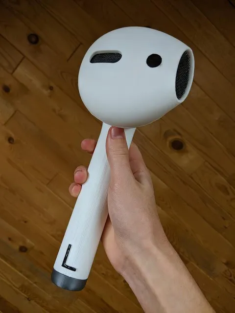 I made a large (10" tall) fully functional (bluetooth) AirPod
