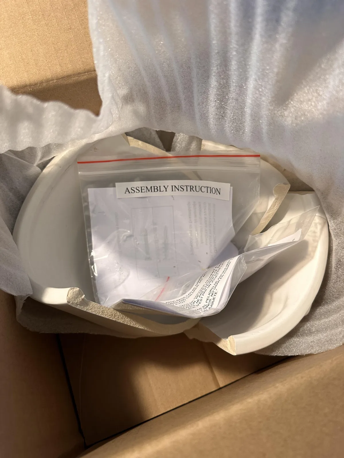 My ceramic pot was delivered broken in a box with hardly any padding.