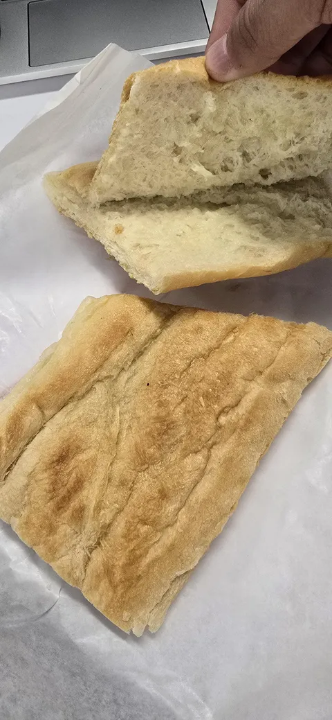 Asked for a grilled cheese with no butter.