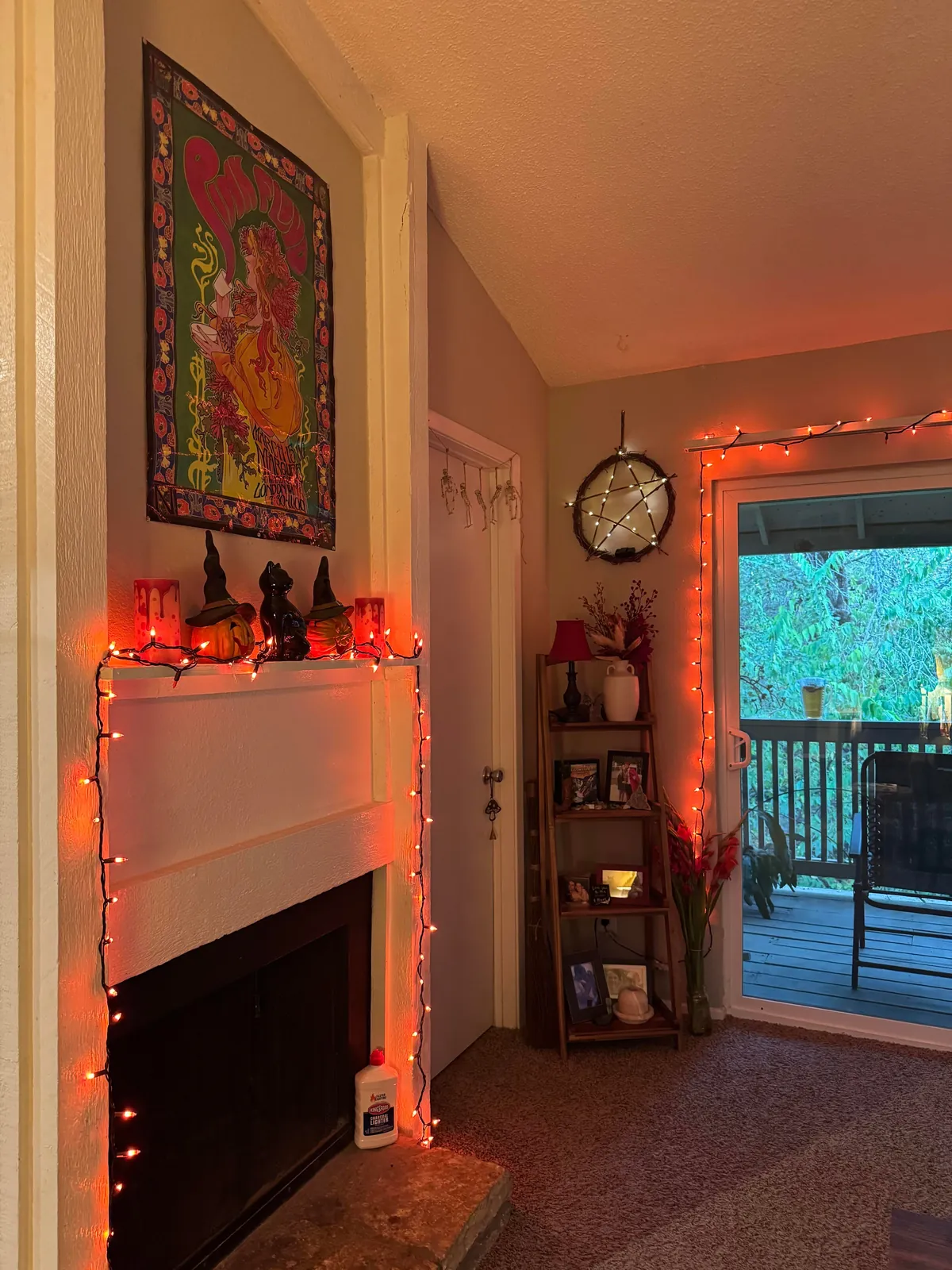 Halloween decorations are up!